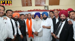 PTB Big Political News loksbha election akali bjp candidate Charanjit_Singh_Atwal form jalandhar sport bar association Punjab Sukhbir Singh Badal