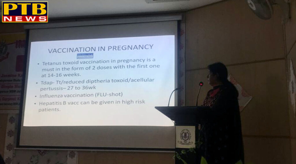 National Safe Motherhood Day was organized in Lyallpur Khalsa College for Women