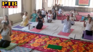 Beginning of "Yoga Wellness and Meditation Center" at DAV College,