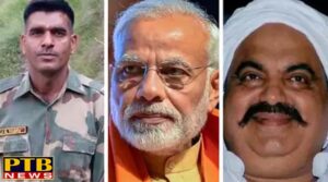 PTB Big Political News varanasi loksabha election 2019 pm narendra modi facing challenge from bsf jawan tej bahadur and atiq ahmad
