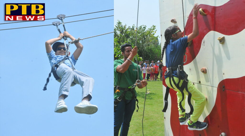 Had Fun N Frolic in Zipline, TRACTOR Ride & Many other activities at adventure camp by innocenties