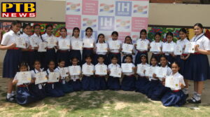 Honored students with 100% attendance in four schools of Innocent Harts 
