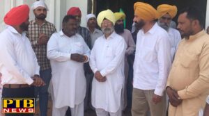 PTB Big Political News Justice Jora Singh the party candidate for Lok Sabha elections from Jalandhar took on "Labor Day"