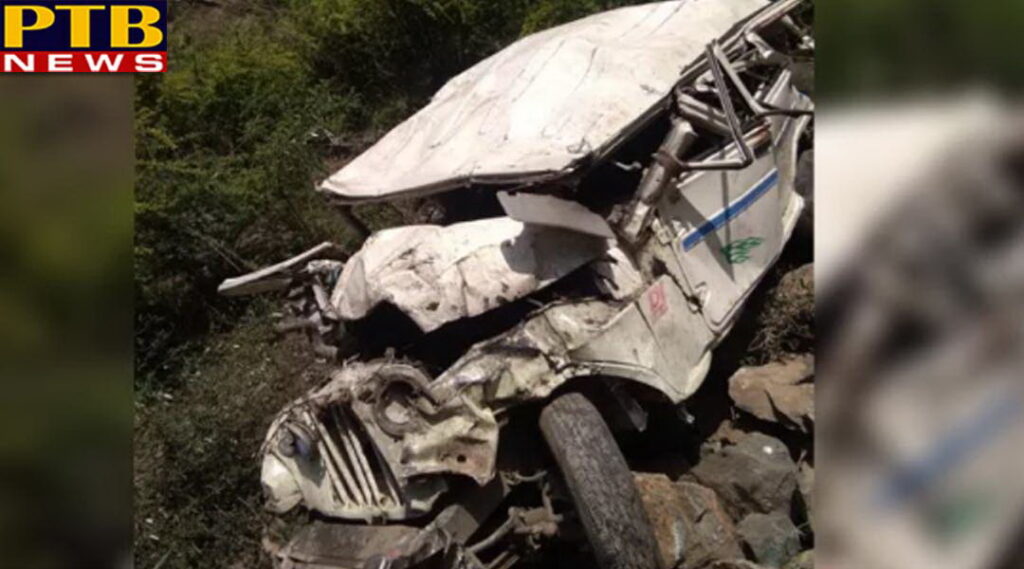 PTB Big Accident News Himachal Pardesh jeep accident in mandi 5 dead 5 injured breaking