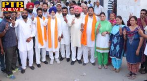 PTB Big Political News Dr. Charanjit singh atwal visit for village Village Aladinapur and Rehmanpur loksbha candidate jalandhar 