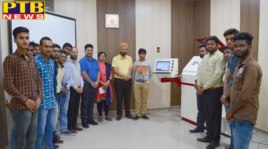 PTB News Course of CNC Machine in Mehr Chand Polytechnic Jalandhar