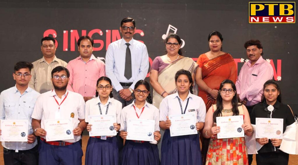 innocent hearts holds singing competition in senior secondary section