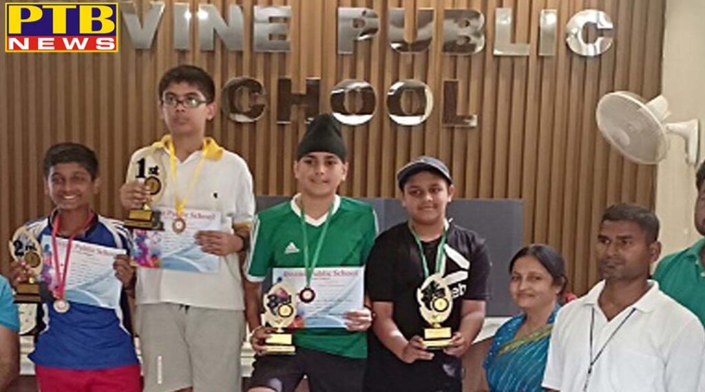 IVY World School Heralds A Wave Of Victory In Interschool Lawn Tennis Tournament 2019 Jalandhar PTB Big Breaking News Jalandhar