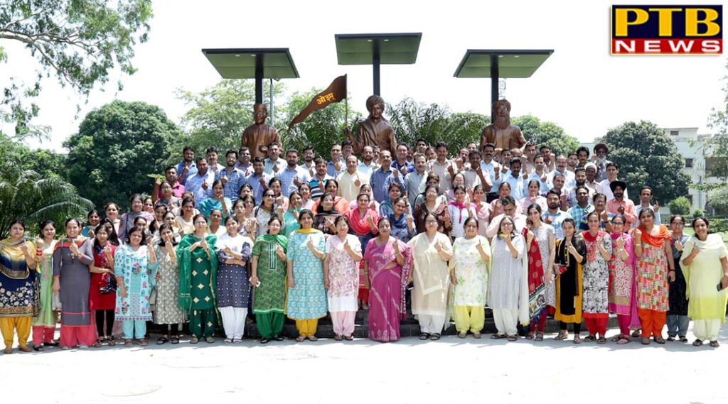 PTB News 100% faculty and staff members of HMV cast their votes