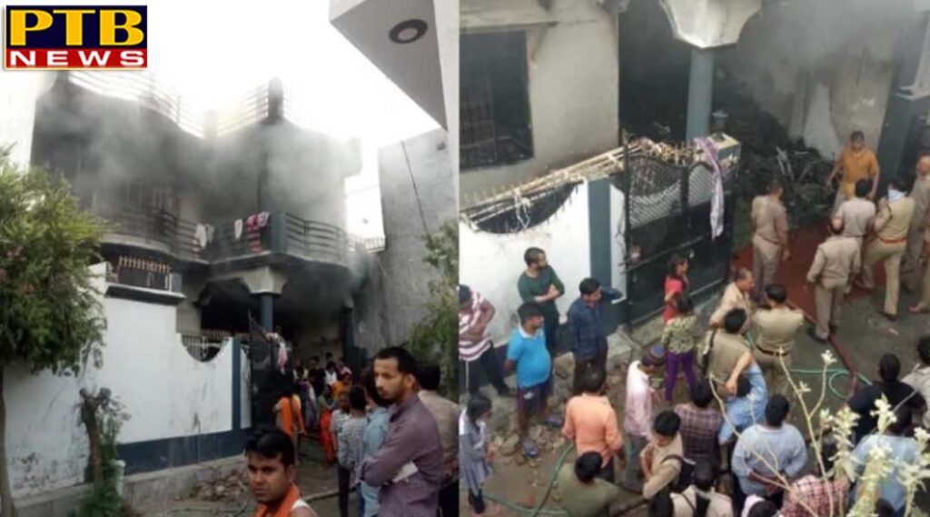 PTB Big Breaking News lucknow fire breaks out in a gas stove warehouse 4 death including one innocent