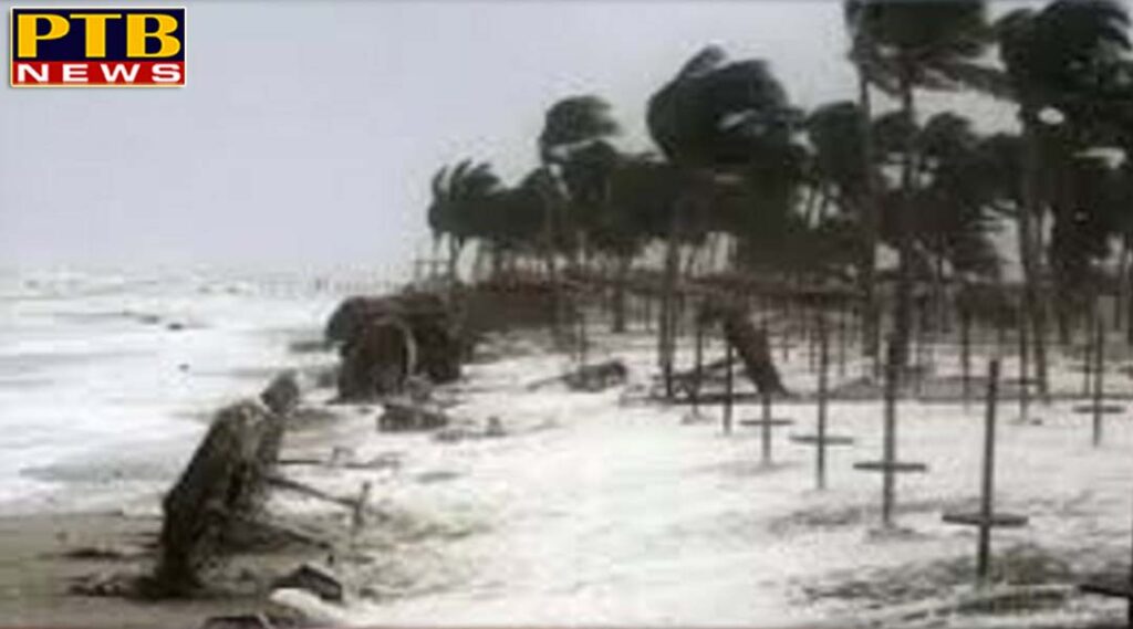 PTB Big Breaking News National  fani storm hits odisha coast rain with strong winds high alert continues