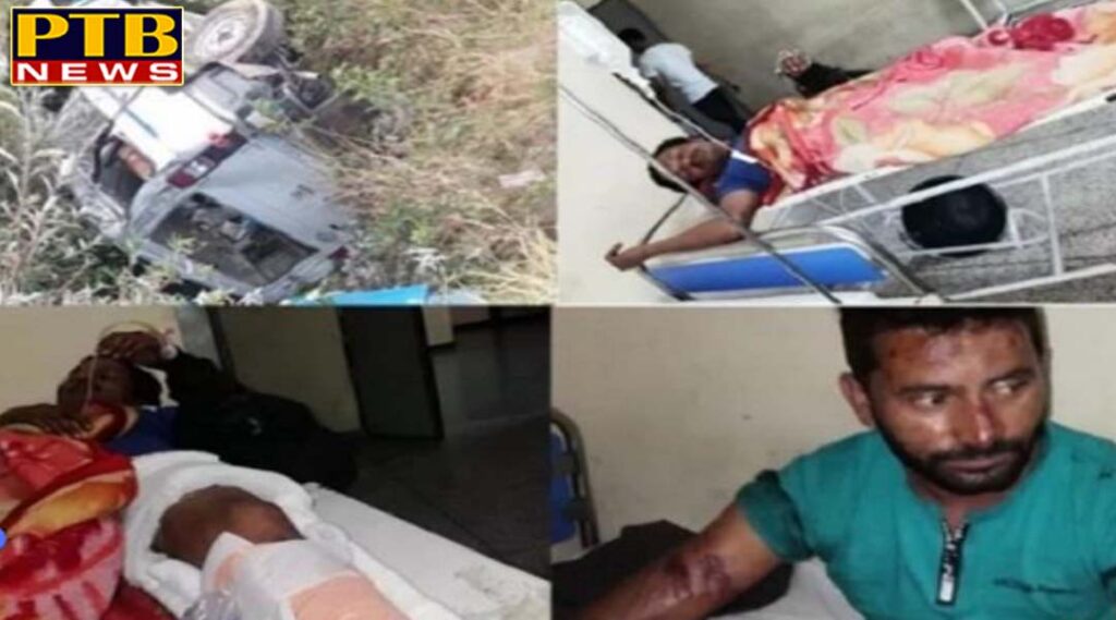 PTB Big Accident News Mandi Big road accident Himachal Pardesh