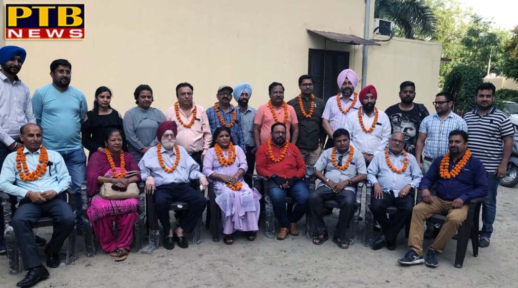 PTB Big City News Jagjit Singh Dogra became President of the Press Association of state Jalandhar