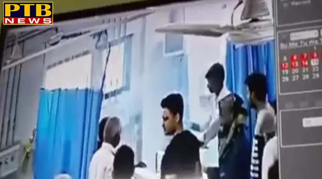PTB Big Sad News news uttar pradesh aligarh women mouth explodes during treatment video viral 