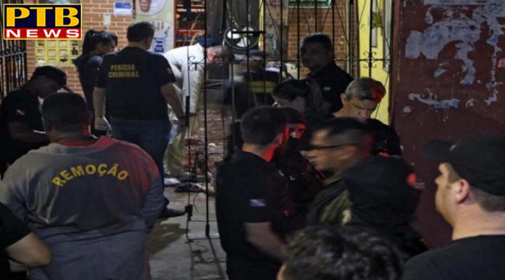 PTB Big Crime News International brazil firing in belm citys bar 11 deaths