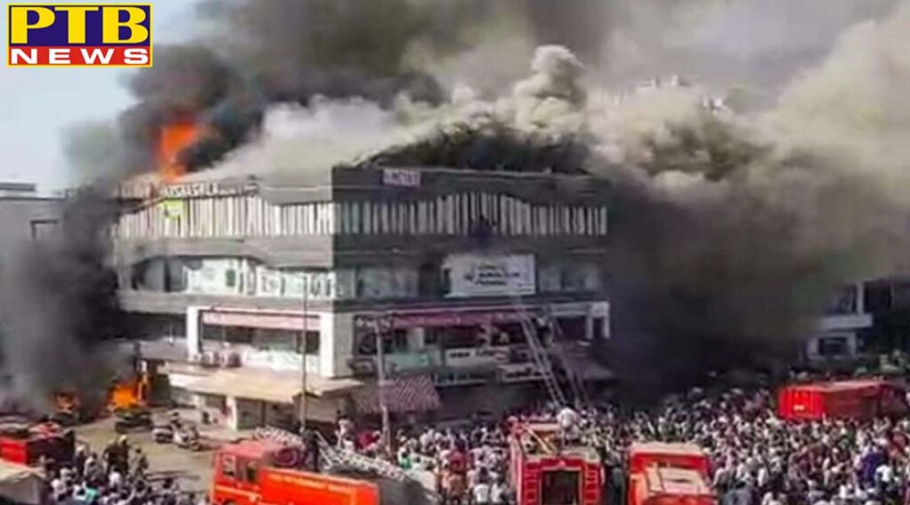 Surat coaching centre fire 20 die as flames engulf building, CM Rupani declares Rs 4 lakh relief to kin of deceased