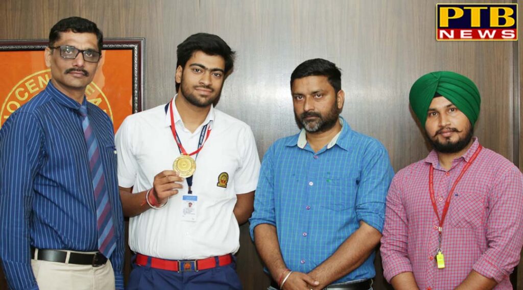 PTB News Samarth of Innocent Hearts had an Exemplary Presentation in Karate Championship and Won Gold Medal