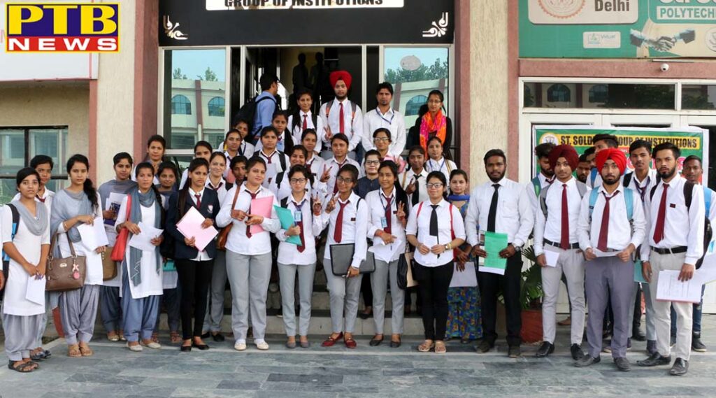 PTB News More Than 3000 Student got Placements in St Soldier Group of Institutions
