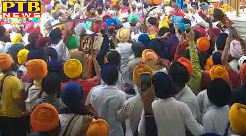 PTB News dispute between two groups of sikh community in Golden Temple Campus Amritser 