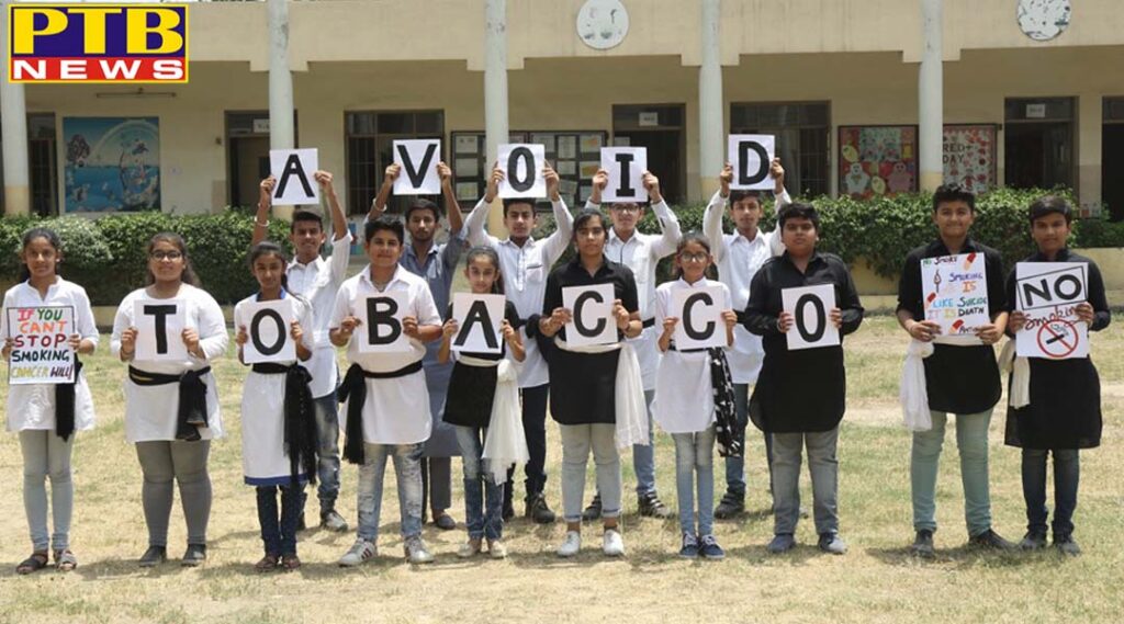 PTB News Innocent Hearts School spreads a message on ‘Anti Tobacco Day’