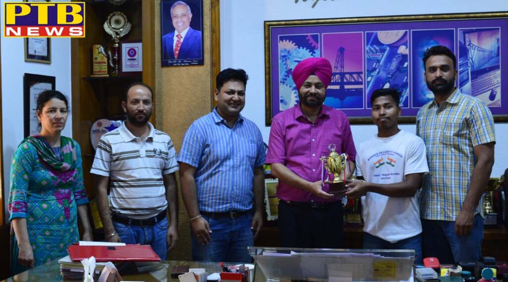 PTB News 100% attendees honored with Mehr Chand Polytechnic College