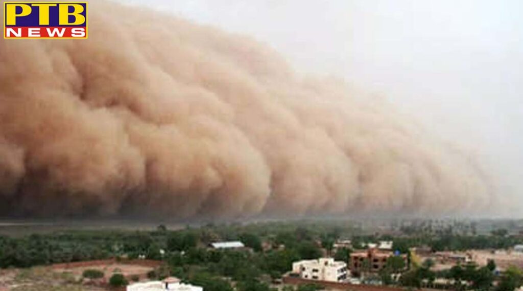 rajasthan dust storm thunderstorm and wind of 40 50 kmph likely to occur at isolated places from 11 15 jun
