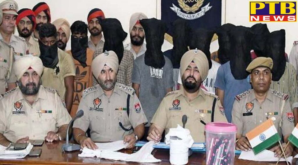 police arrested 10 robbers during the routine checking at various places of Ludhiana with 29 Stolen Mobile Phones PTB Big Breaking News
