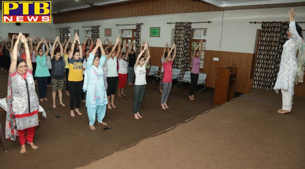 PTB News Yoga and Meditation Session for the resident scholars