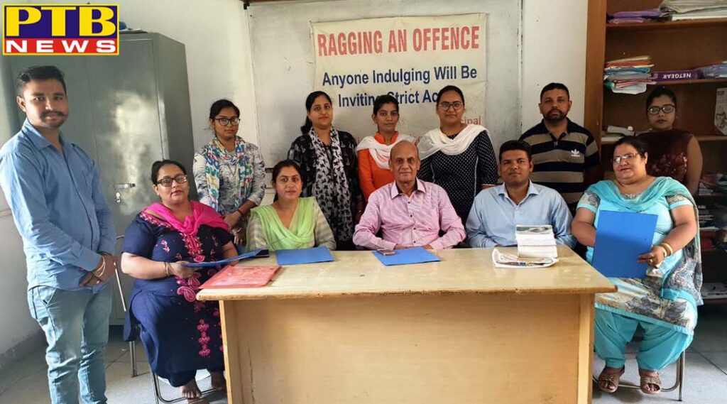 PTB News Anti ragging committee set up at St. Soldier Law College