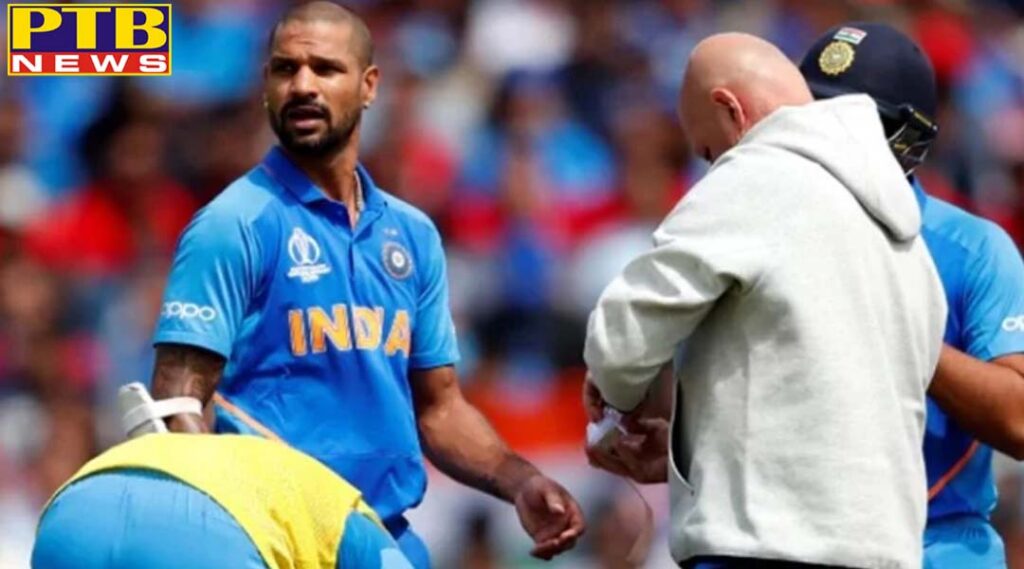 Sports shikhar dhawan ruled out rishabh pant comes in as replacemen ICC World Cup Cricket