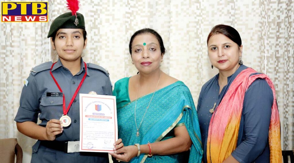 PTB News NCC cadet of HMV earned accolades