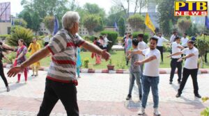 International Yoga Day Celebrated At Pyramid College of Business And Technology, Phagwara