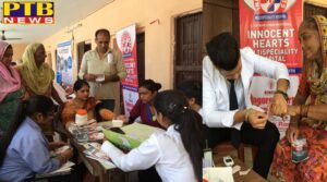 Innocent Hearts Group of Institutions Organized a Medical Camp