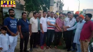 Rajinder Barry MLA from Karol Bagh area, planted plants with the people of the area Jalandhar Punjab