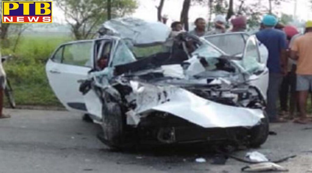 PTB Big Accident News Firozpur road accident one death Punjab