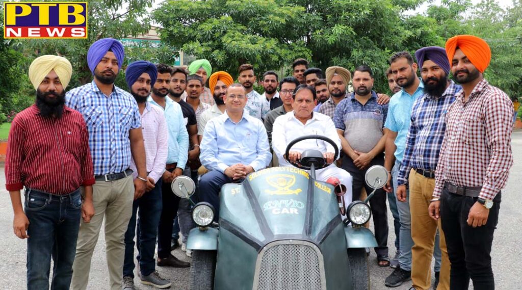 St Soldier Students Invented Electrical Car