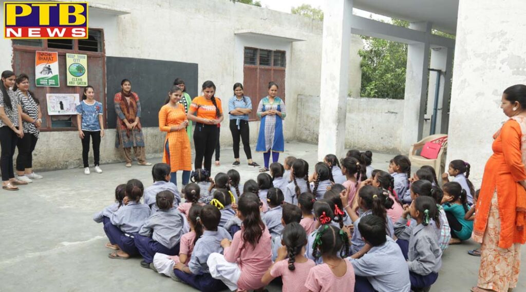 NSS Unit of HMV participated in "Swachh Bharat Summer Internship