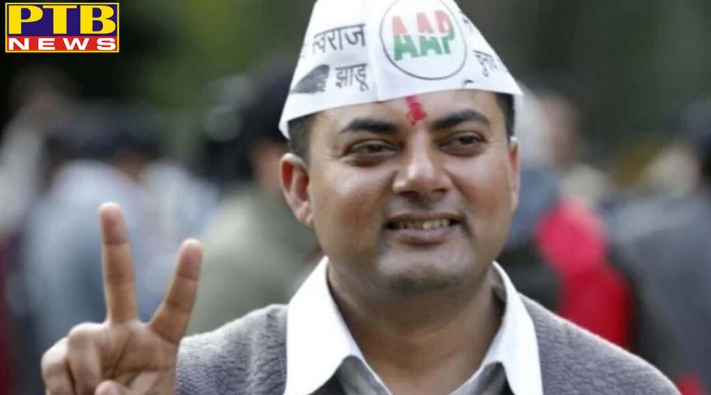 delhi ncr delhi aap mla somdutt sentence to six month jail by rouse avenue court in sadar bazar case