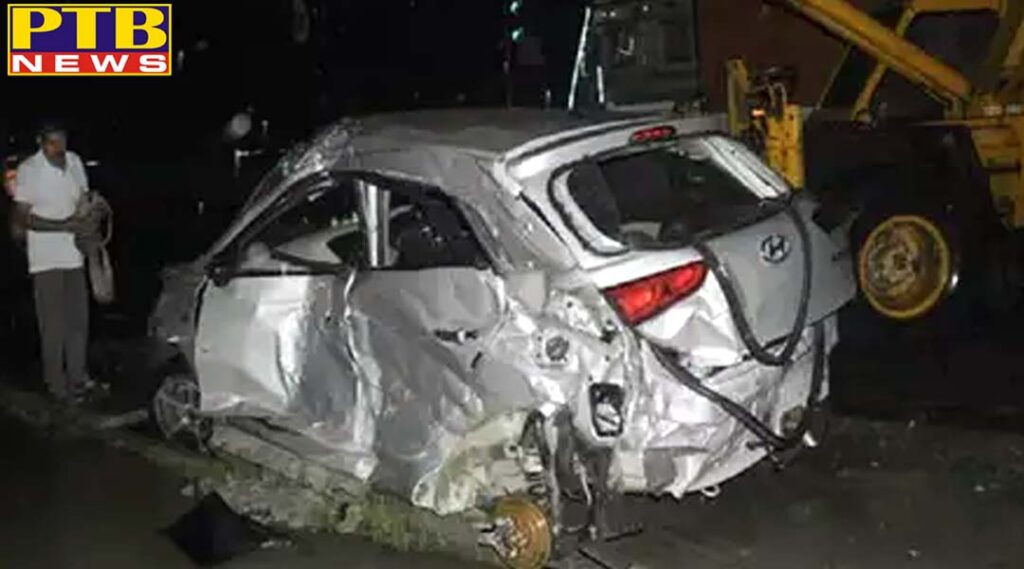haryana ambala two youth died 16 people injured in road accident at ambala