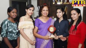 SD College for women Result of B.A. Sem II. Student secured 4 positions in Merit List