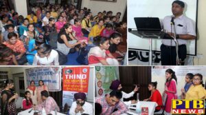 Dry Eye Awareness Camp in SD College by Thind Eye Hospital