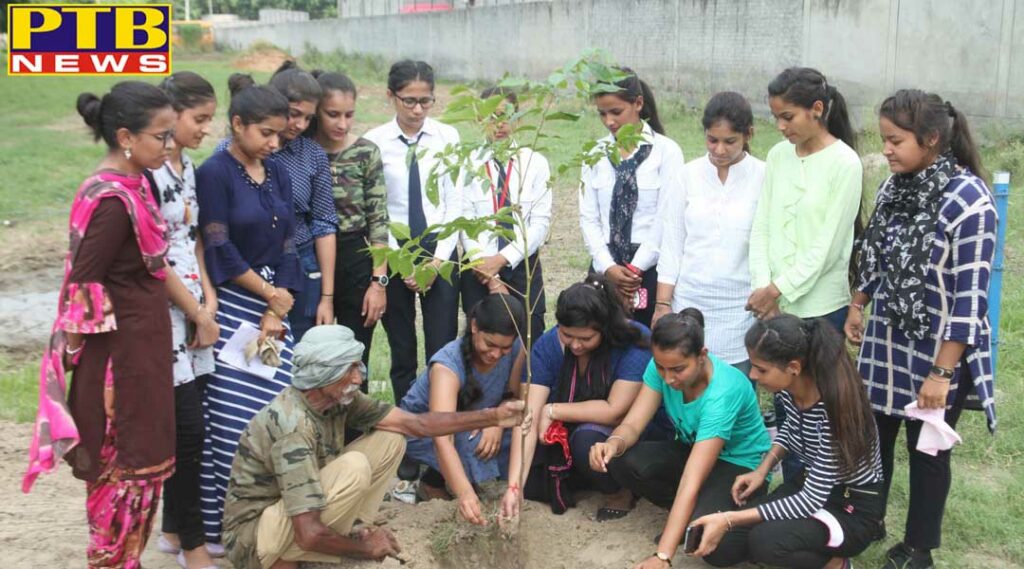 One Student One Tree Drive Organised by Innocent Hearts Group of Institutions