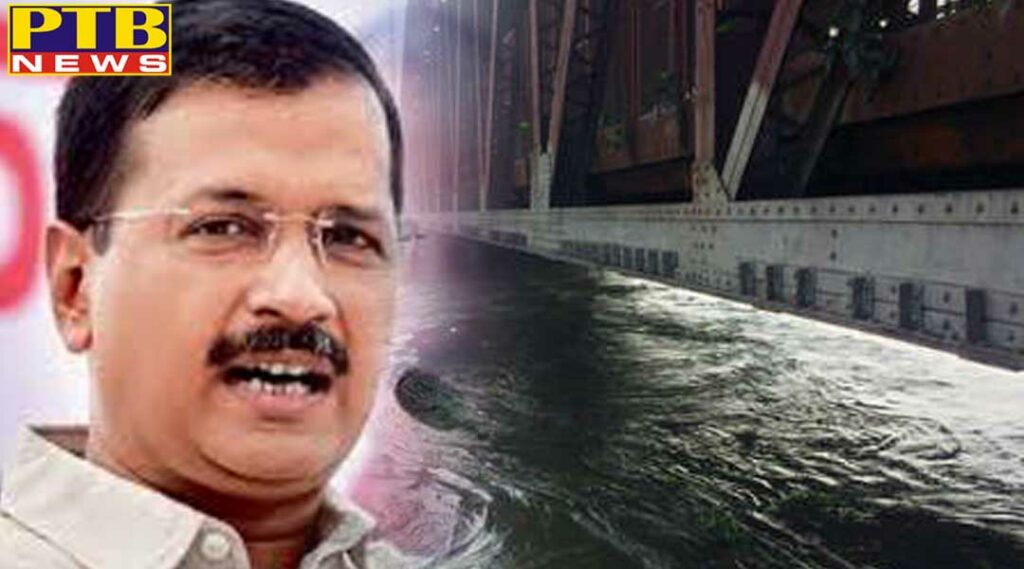 delhi yamuna is flowing above warning level cm kejriwal calls for an emergency meeting