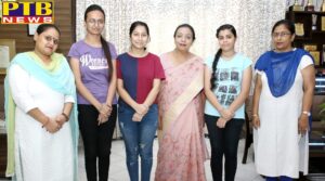 B.F.A. Sem II Students of HMV got University positions