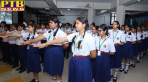 The students of Innocent Hearts took a pledge “Main Fit toh India Fit”