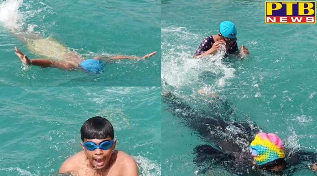 Swimming competition held in GD Goenka School Jalandhar
