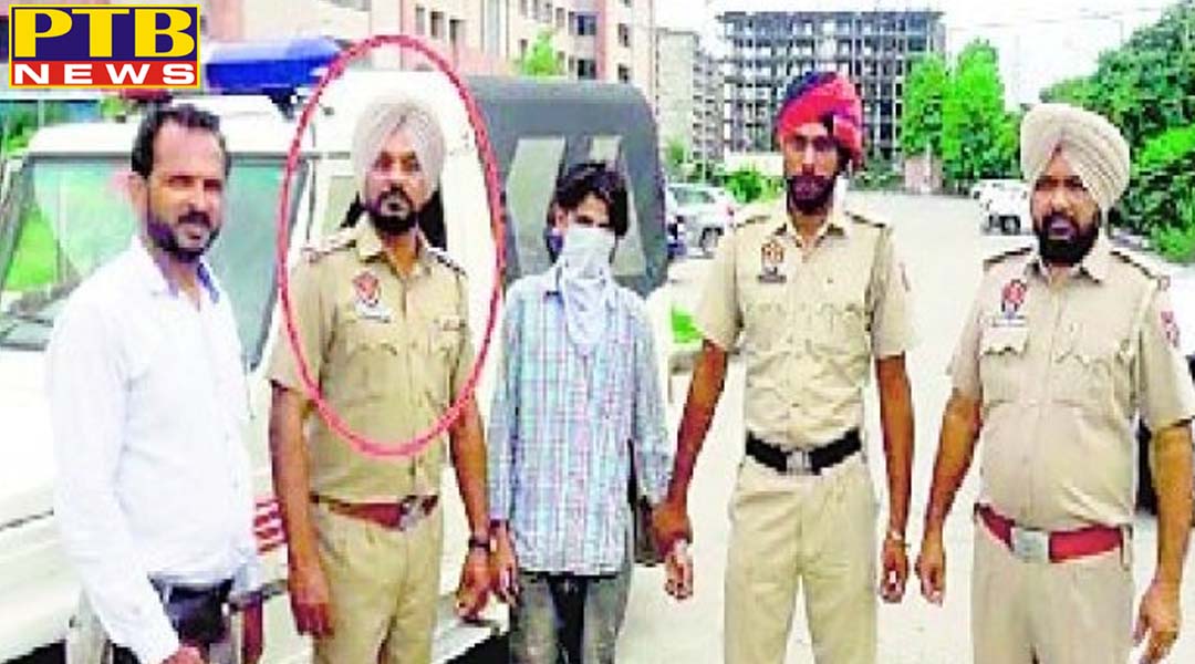 नशा तस्करों पर कृपा दृष्टि बरसाने वाला पंजाब पुलिस का एसएचओ चढ़ा एसटीएफ के हत्थे,