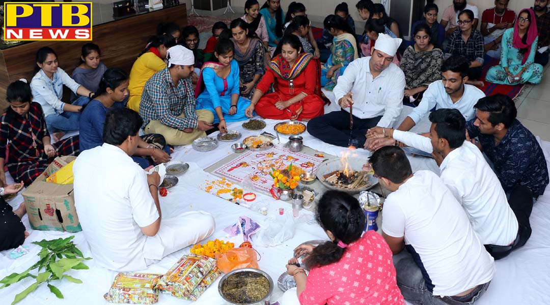 सेंट सोल्जर में हवन यज्ञ से नए सत्र की शुरुयात,