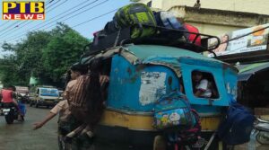 Jalandhar Traffic Police School Auto rikshaw Student Auto driver on the way Punjab