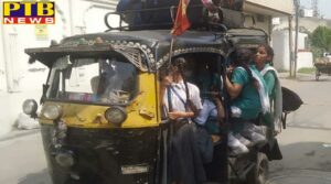 Jalandhar Traffic Police School Auto rikshaw Student Auto driver on the way Punjab